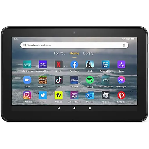 Amazon Fire 7 12th Generation 7" Tablet, WiFi, 32GB, Fire OS, Black (B096WJFX8M)