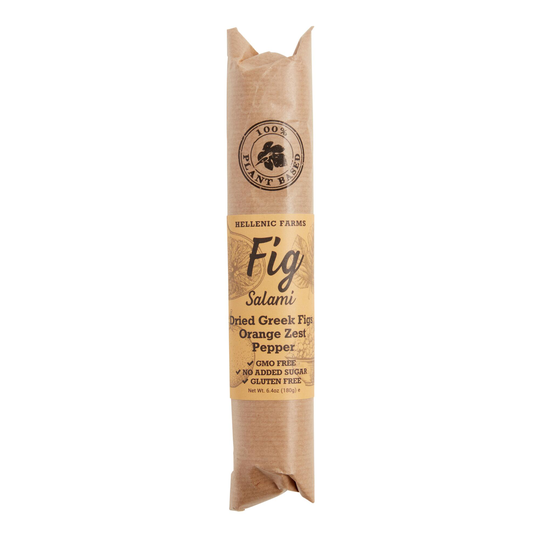 Hellenic Farms Vegan Fig Salami with Orange Zest and Pepper by World Market