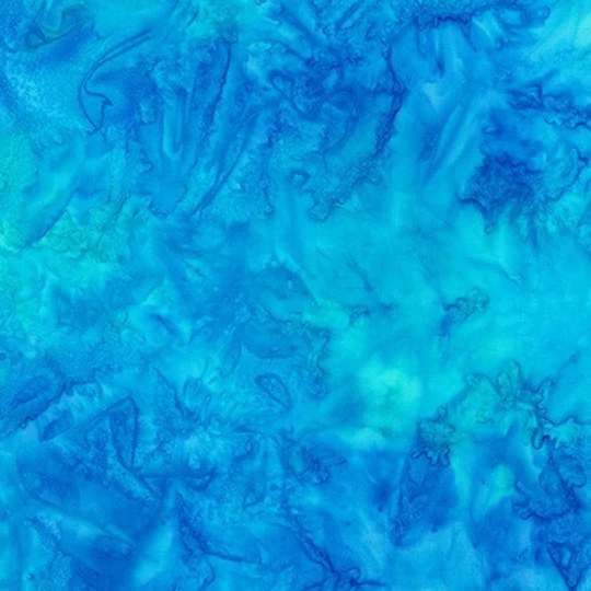 Batik Fabric - Blender in Blue By Lunn Studios From Artisan Batiks Moodscapes Collection 20946-59