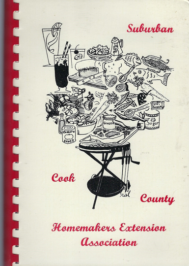 Orland Arlington Heights Des Plaines Illinois Vintage 1974 Suburban Cook County Homemakers Extension Cookbook Il Community Favorites Rare