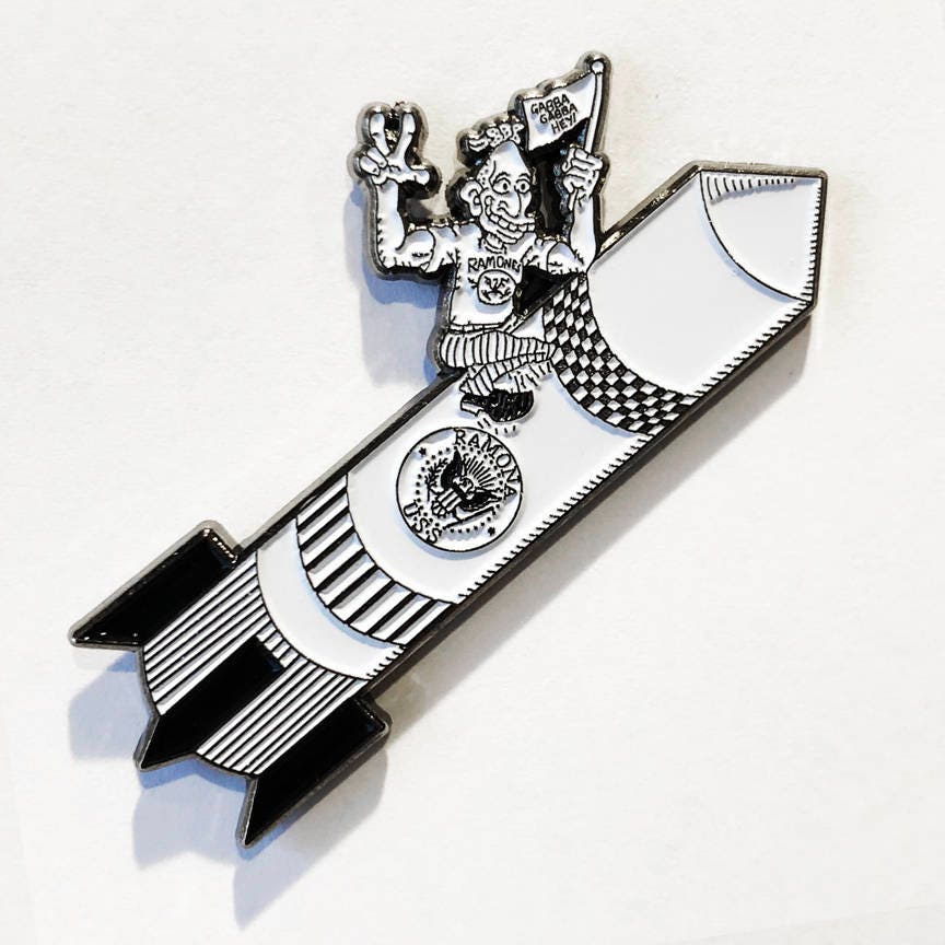 Ramones - Uss Ramona Enamel Pin