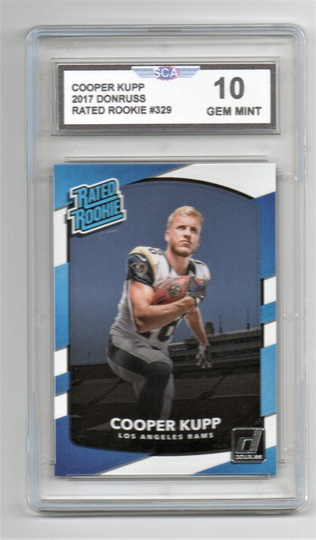Cooper Kupp 2017 Donruss Rookie Card La Rams