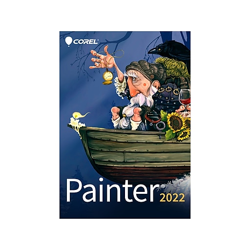 Corel Painter 2022 Upgrade Digital Art and Painting Software for Windows and Mac, 1 User [Download]