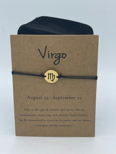 Virgo Horoscope Bracelet