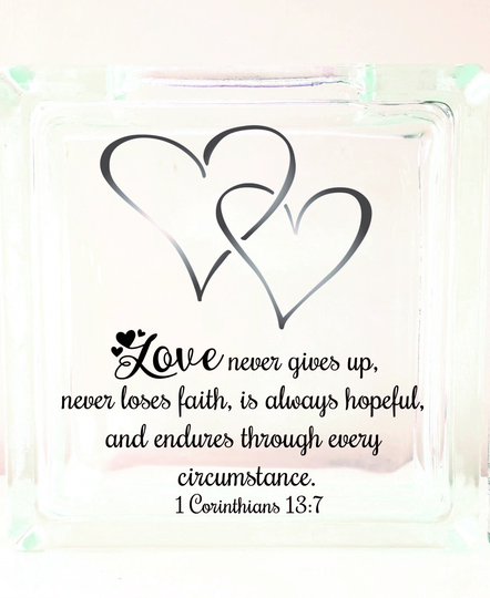 Wedding Unity Sand Ceremony Set Blended Family Love Is Patient Kind-Tpuwus281