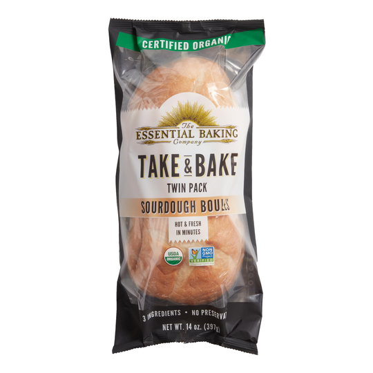 Essential Baking Take and Bake Sourdough Boules 2 Pack by World Market