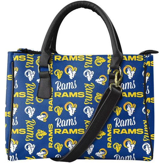 FOCO Los Angeles Rams Repeat Brooklyn Tote, Blue