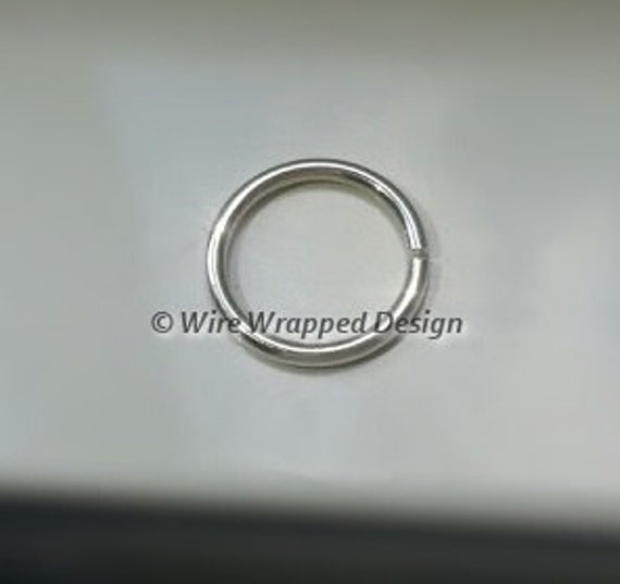 Nose Ring Variety Cartilage 20 Gauge - Gold Solid Or Filled Silver -14K Yellow, White, Pink Rose Gold Gf Hoop Earring Helix Tragus