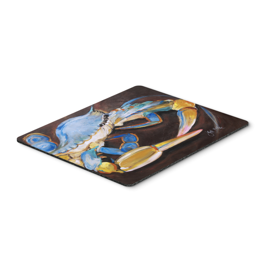 Caroline's Treasures JMK1090MP Blue Crab Mouse Pad, Hot Pad or Trivet, Large, multicolor