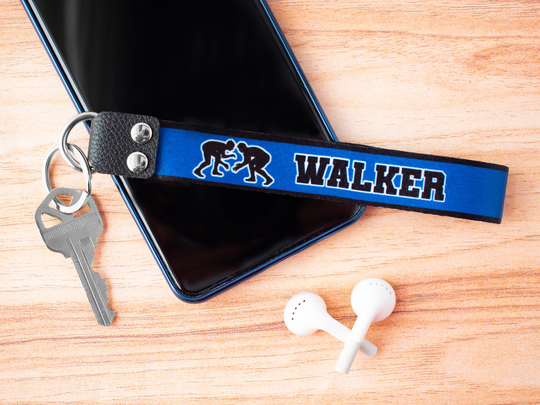 Wrestling Keychain, Team Gifts, Wrestler Senior Night Banquet, End Of Season, Personalized
