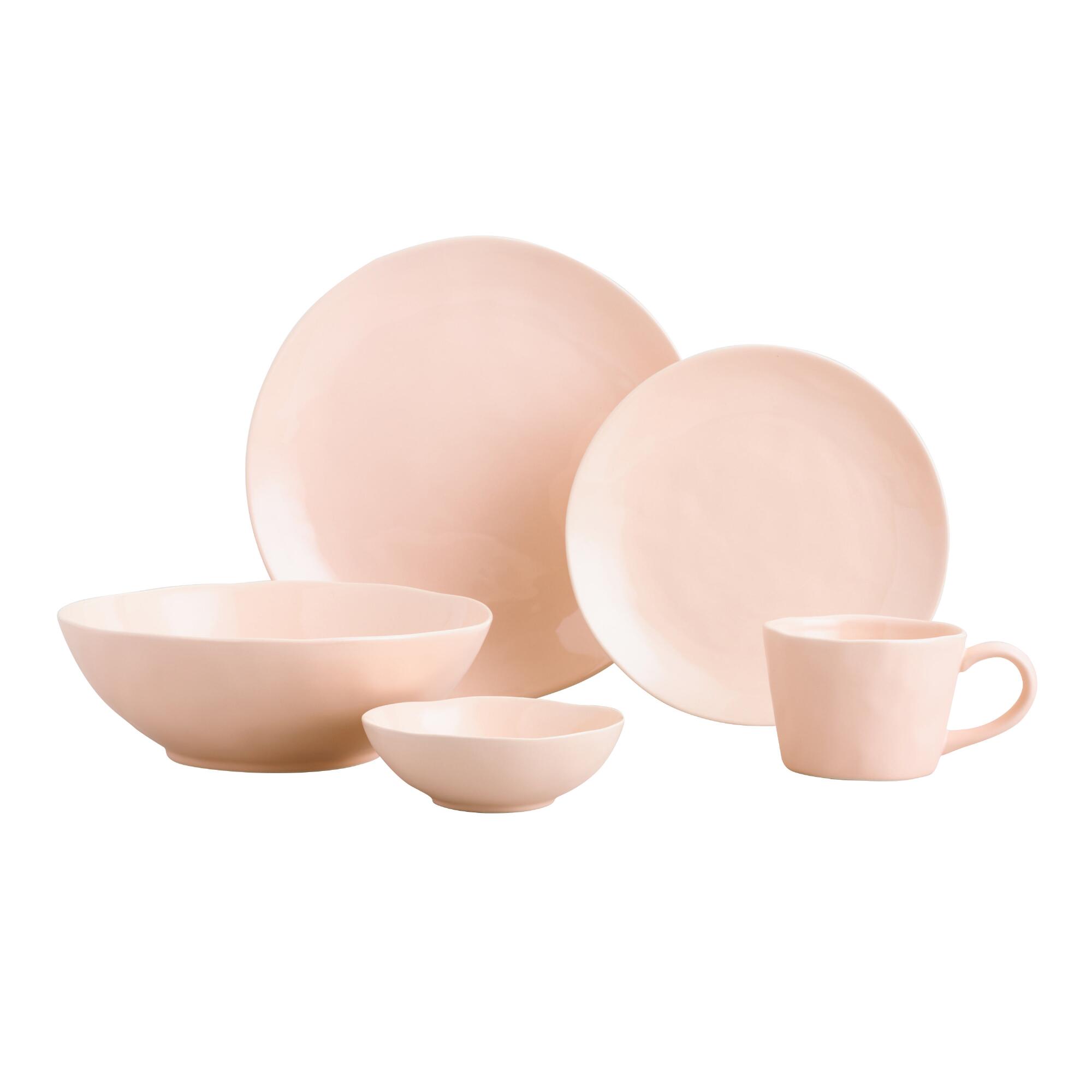 Blush Element Dinnerware Collection by World Market