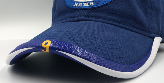 Personalized Los Angeles Rams Brimmtrimm Brim Protector Hat Not Included Accessory Football Customizable Christmas Gift Kupp Stafford