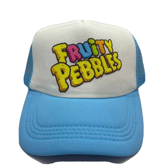 Fruity Pebbles Cereal Vintage Trucker Hat Baseball Cap