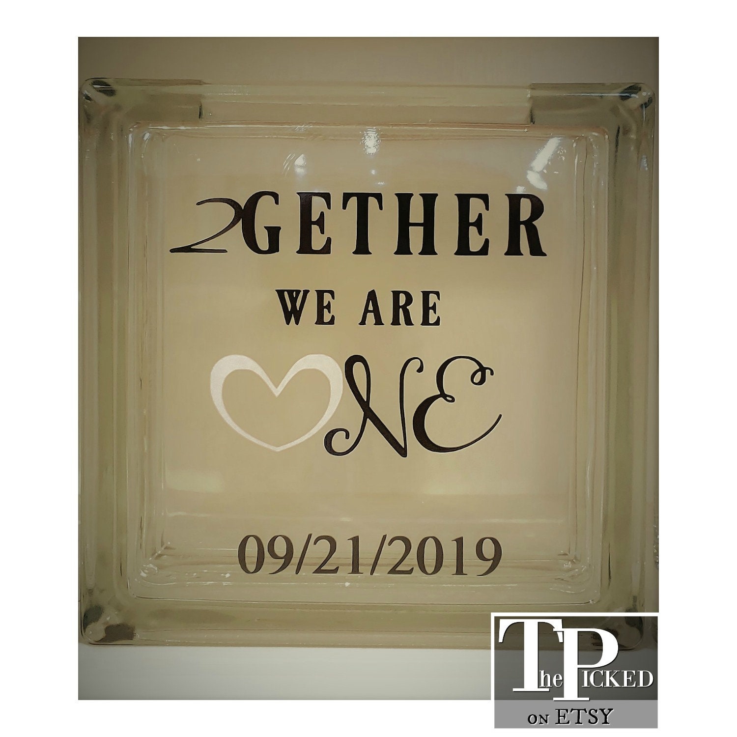 Blended Family Sand Ceremony Unity Set-Together We Are One Family-Tpuwus40-A
