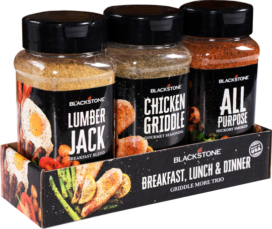 Blackstone 3-Pack 22.4-oz Griddle More- Breakfast, Lunch, and Dinner All Purpose Seasoning Blend | 4126