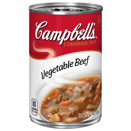 Campbell's Condensed Soup Vegetable Beef - 10.5 oz