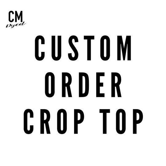 Custom Order Flowy Crop Top