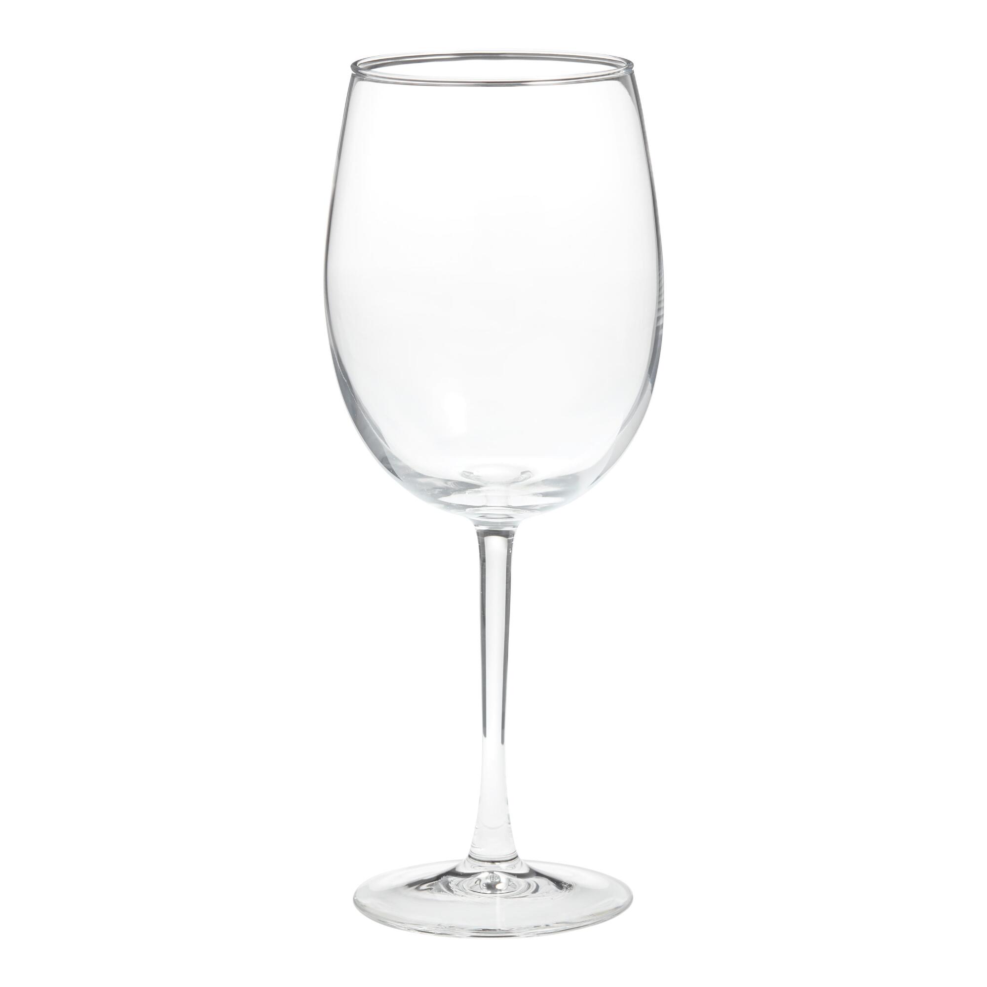 Everyday White Wine Glasses 4 Pack by World Market