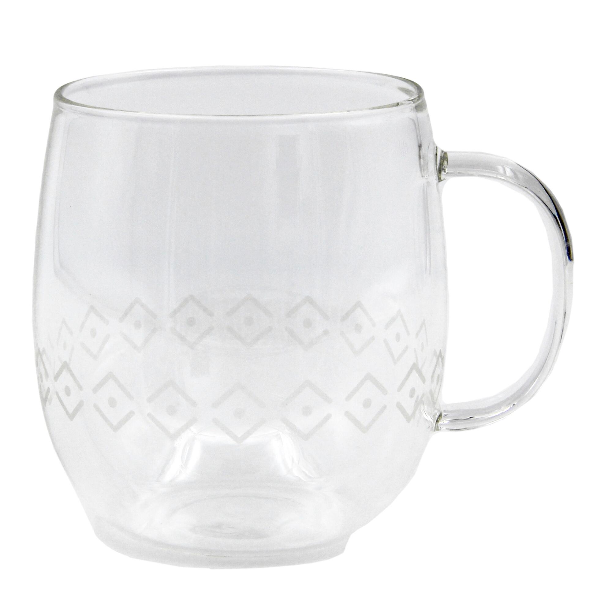 Etched Glass Gluhwein Mug Set Of 6 by World Market