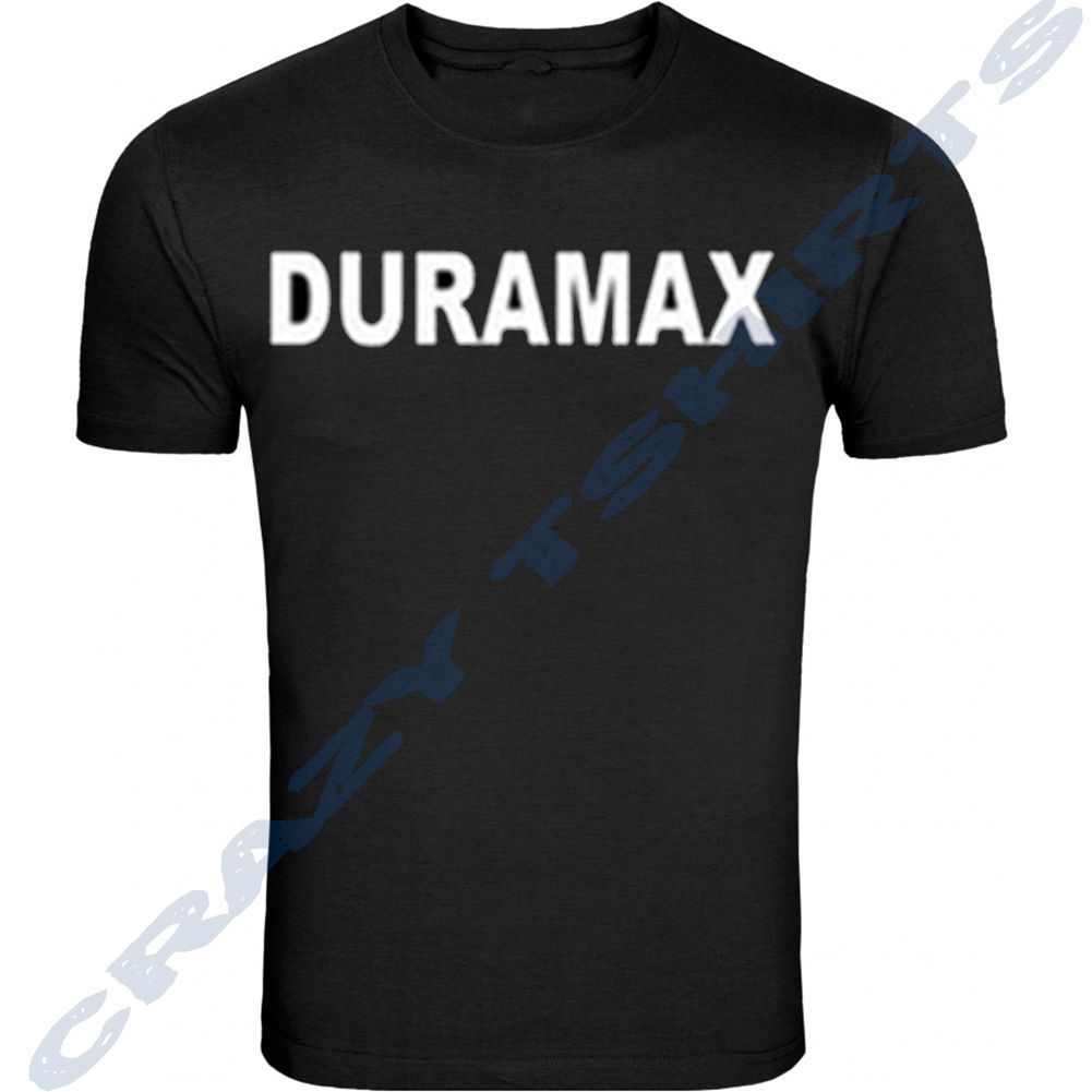 NEW T-shirt White Duramax T Shirt Dodge Ram Turbo Diesel Truck racing 4x4 tee