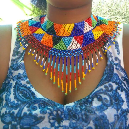 African Charm Necklace/Wedding