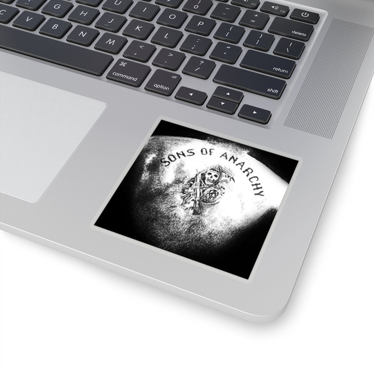 Sons Of Anarchy Sticker, Hand Drawing Print, Laptop Sticker, Custom Vinyl Decal, Soa, Samcro