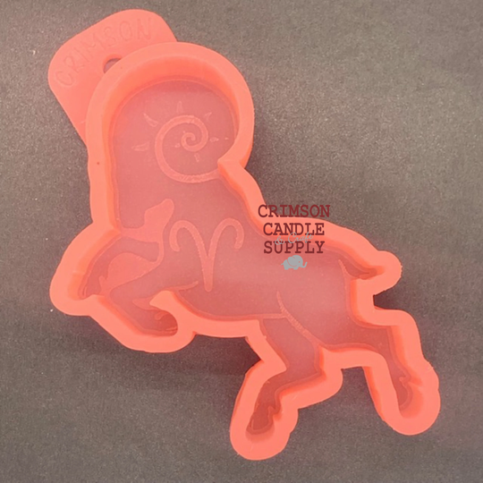 Aries Zodiac Silicone Molds For Freshies Soaps Wax Melts Crafts Air Fresheners Freshie Supplies Horoscope Birthdate Stars