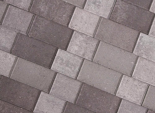 CastleLite Castle Stone 9-in L x 6-in W x 2-in H Shasta Blend Concrete Paver in Gray | Q020.111.69.D3