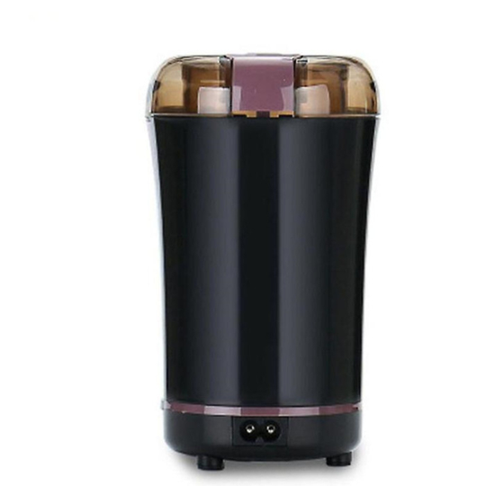 Electric Grain Mill Coffee Dry Grinder Household Herbal Crusher Powder Grinding Blender - Black