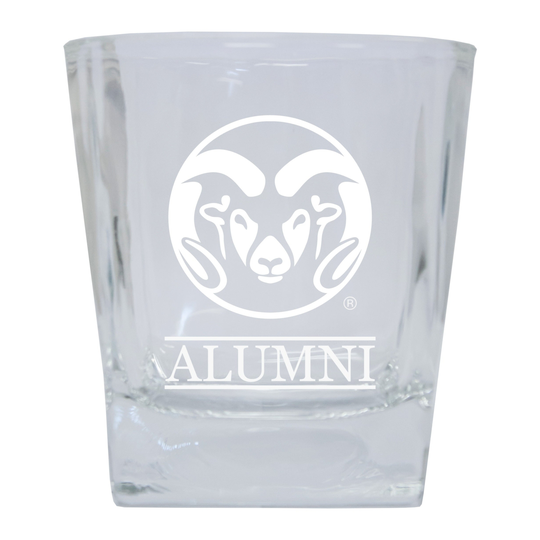 Colorado State Rams Etched Alumni 5 oz Shooter Glass Tumbler 4-Pack