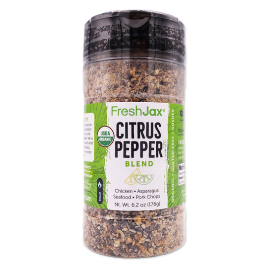 Citrus Pepper Organic Herb & Spice Seasoning - Freshjax