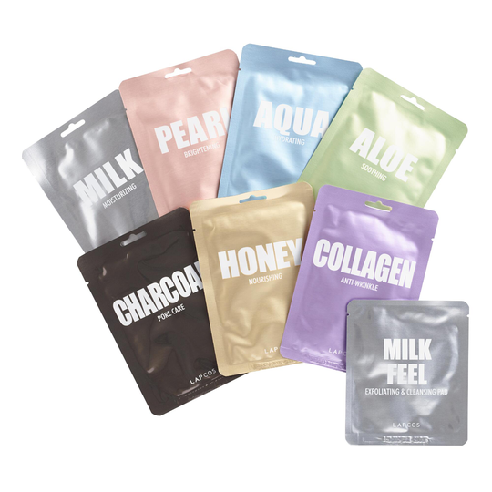 Lapcos Variety Korean Beauty Sheet Mask Set 7 Pack by World Market