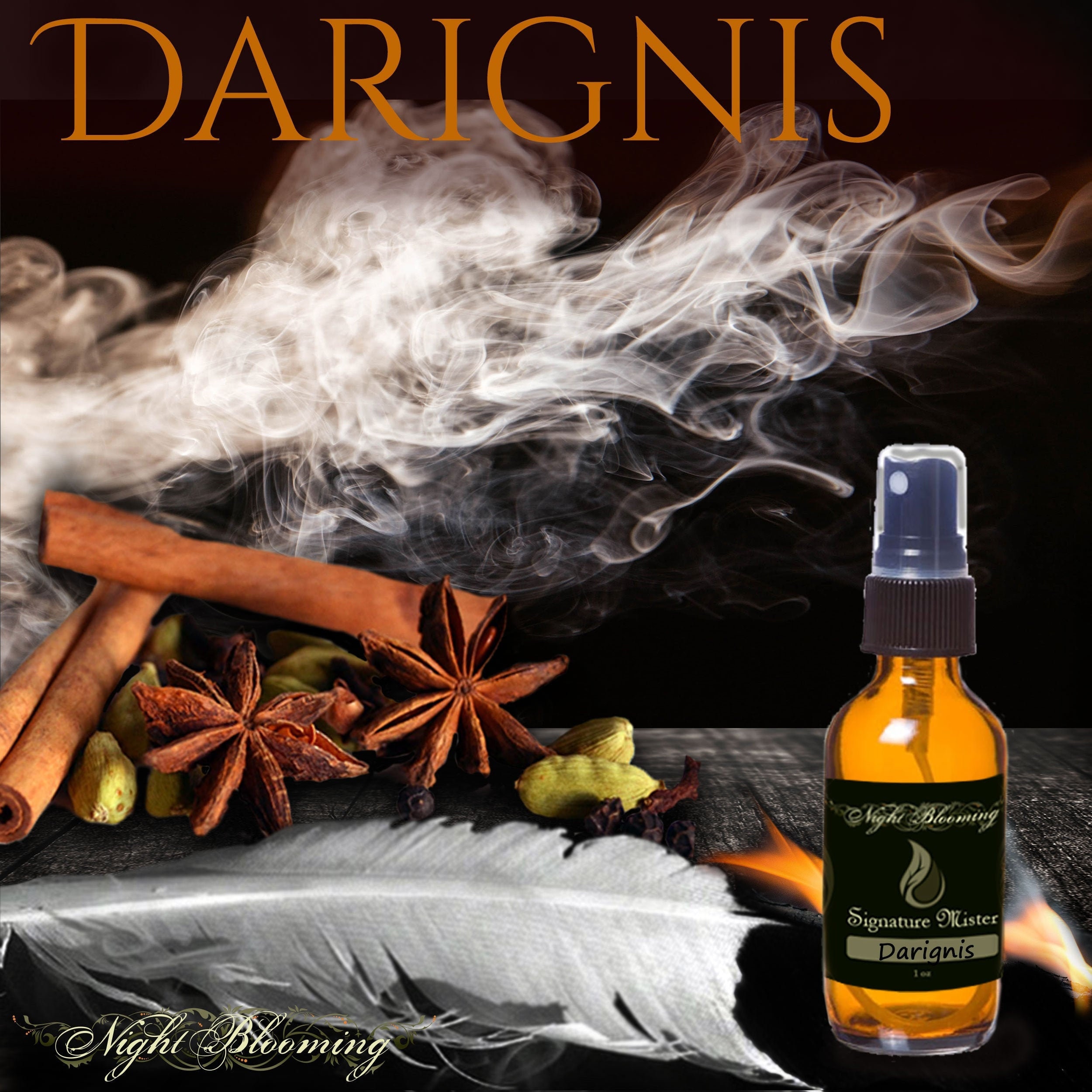 Darignis Iyarri Chronicles Oil Blend Or Essential Mister Fantasy Novel Inspired