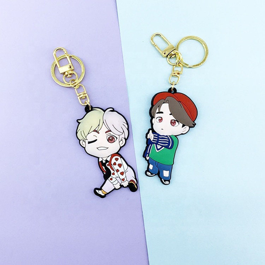 Bts Army Silicone Cute Keychain Small Kawaii Key Pendant USA Seller Fast Shipping