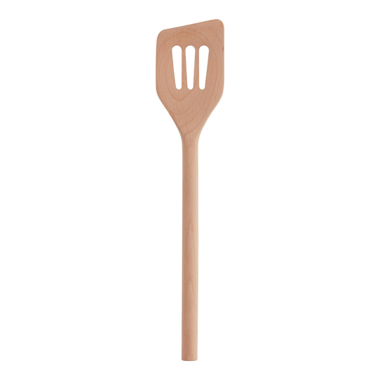 Beech Wood Angled Slotted Turner: Natural by World Market