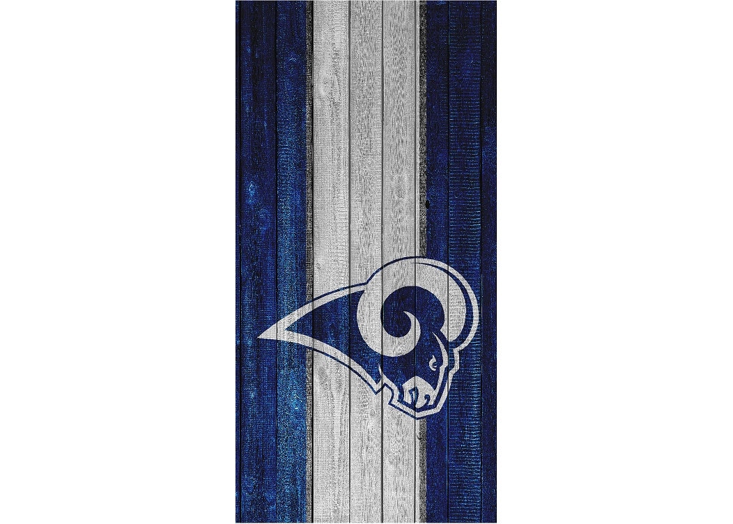 Cornhole Wrap Los Angeles Rams - Stripe