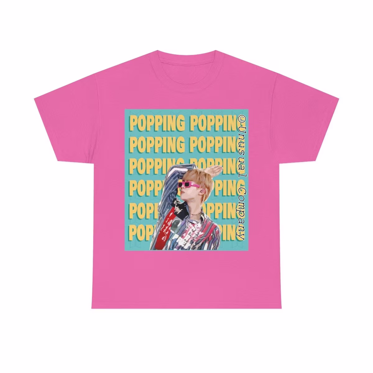 Bts Shirt | Jin Popping | Fun Colors