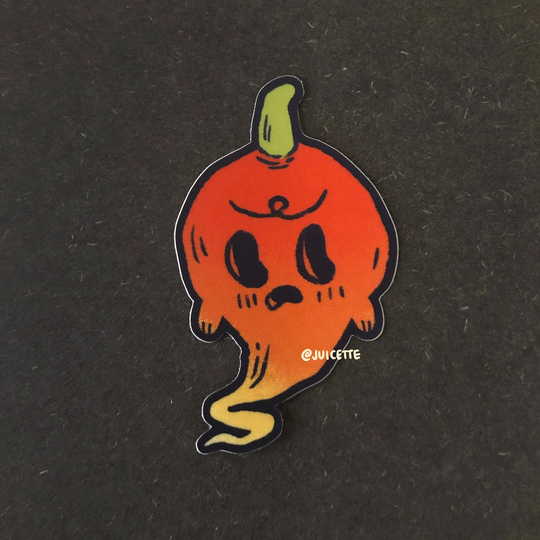 Ghost Peppa Vinyl Sticker
