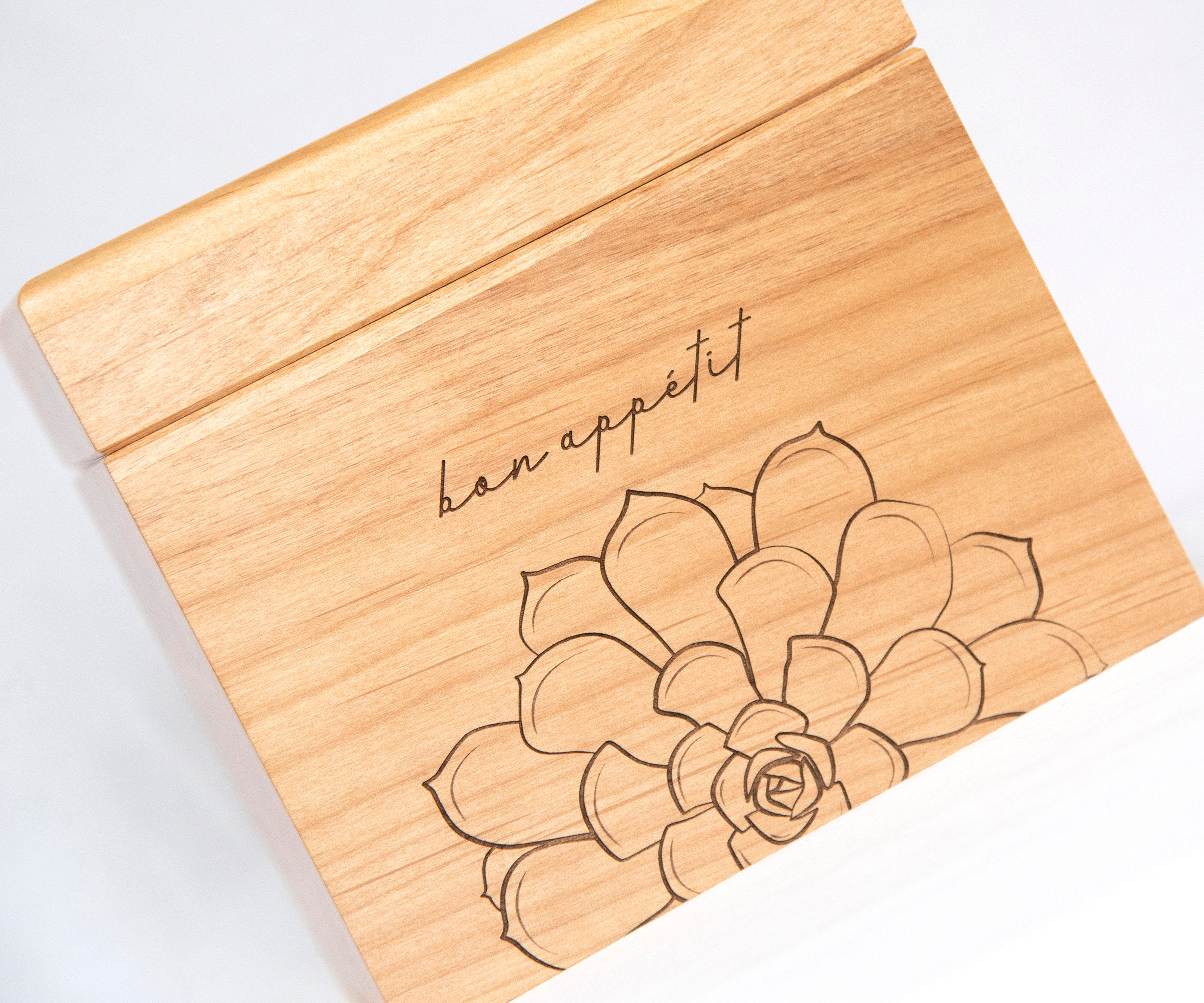 Succulent Personalized Recipe Box