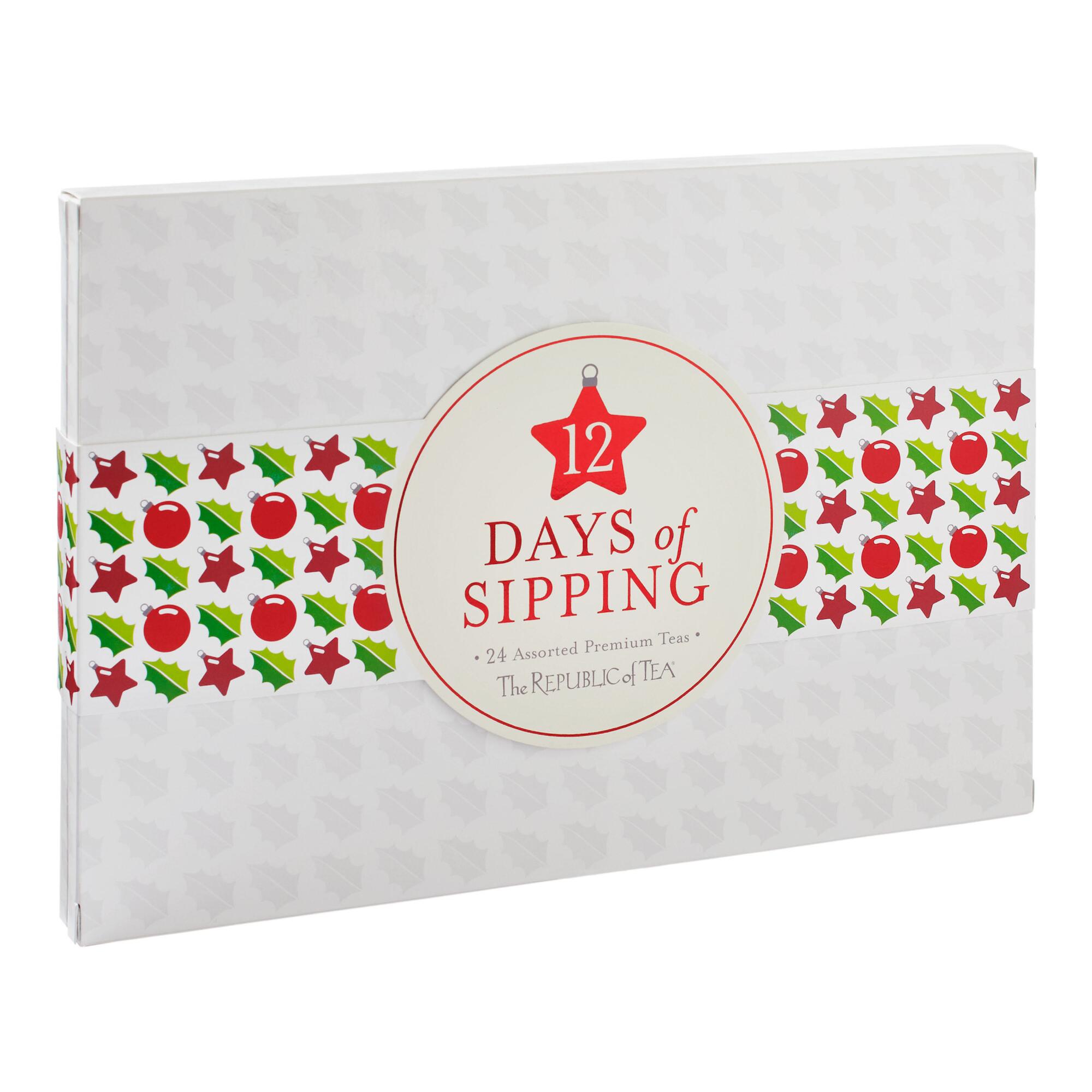 The Republic Of Tea 12 Days Of Sipping Advent Calendar by World Market