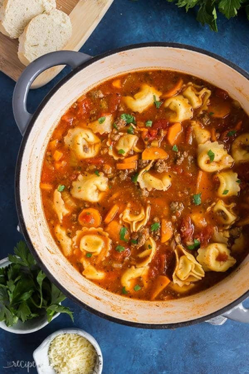 Sausage With Cheese Tortellini Soup Mix