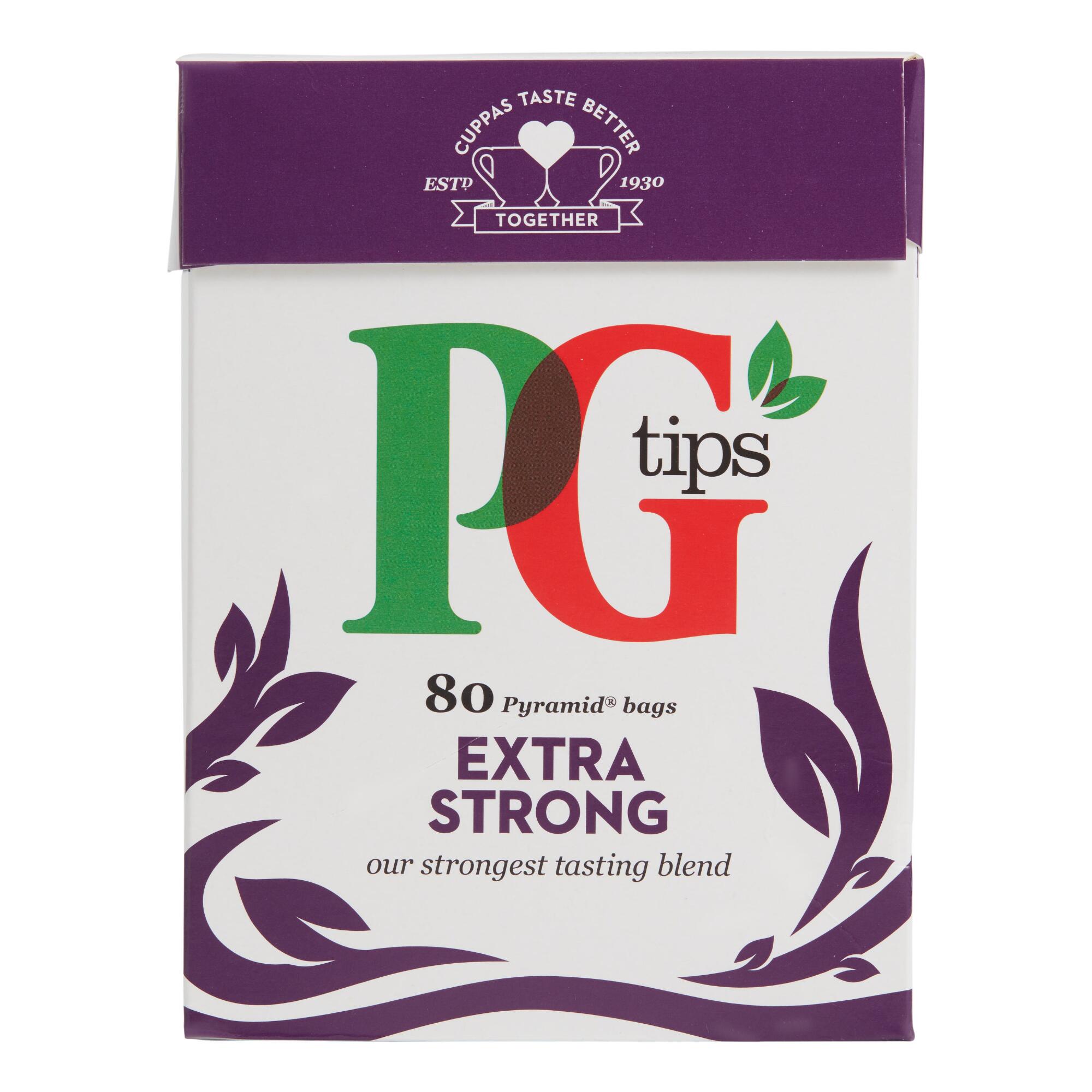 PG Tips Extra Strong Black Tea 80 Count by World Market