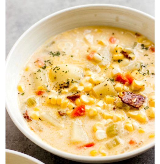 Freeze Dried Corn Chowder. Healthy Meals For Camping, Hiking, Snacks, Dinner Or An Emergency. Fresh 25 Years. Survival Food Mre