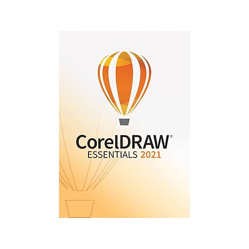 CorelDRAW Essentials 2021 Graphic Design Software for Windows, 1 User [Download] (ESDCDE2021AM)