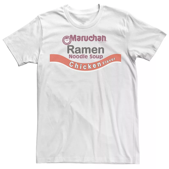 Men's Maruchan Ramen Noodle Soup Chicken Flavor Logo Tee, Size: Large, White