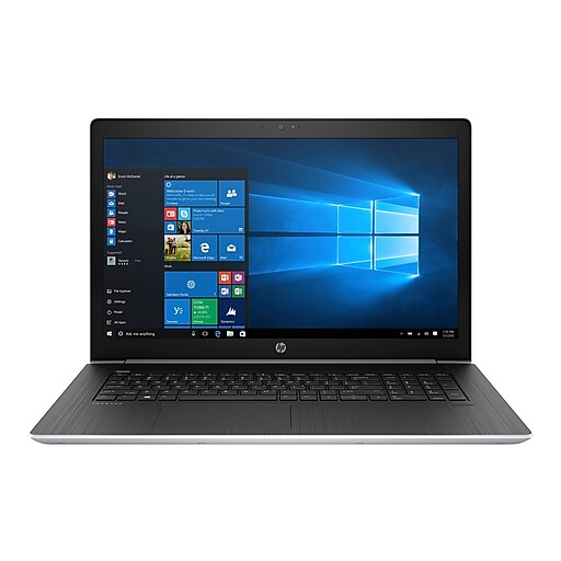 HP ProBook 470 17.3" Notebook, Intel i5, 8GB Memory, 500GB Hard Drive, Windows 10 Pro