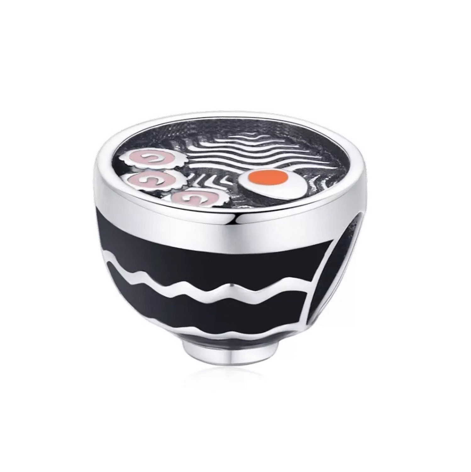Asian Noodle Bowl Charm, Ramen Noodles Japanese Food Chinese Korean Charm