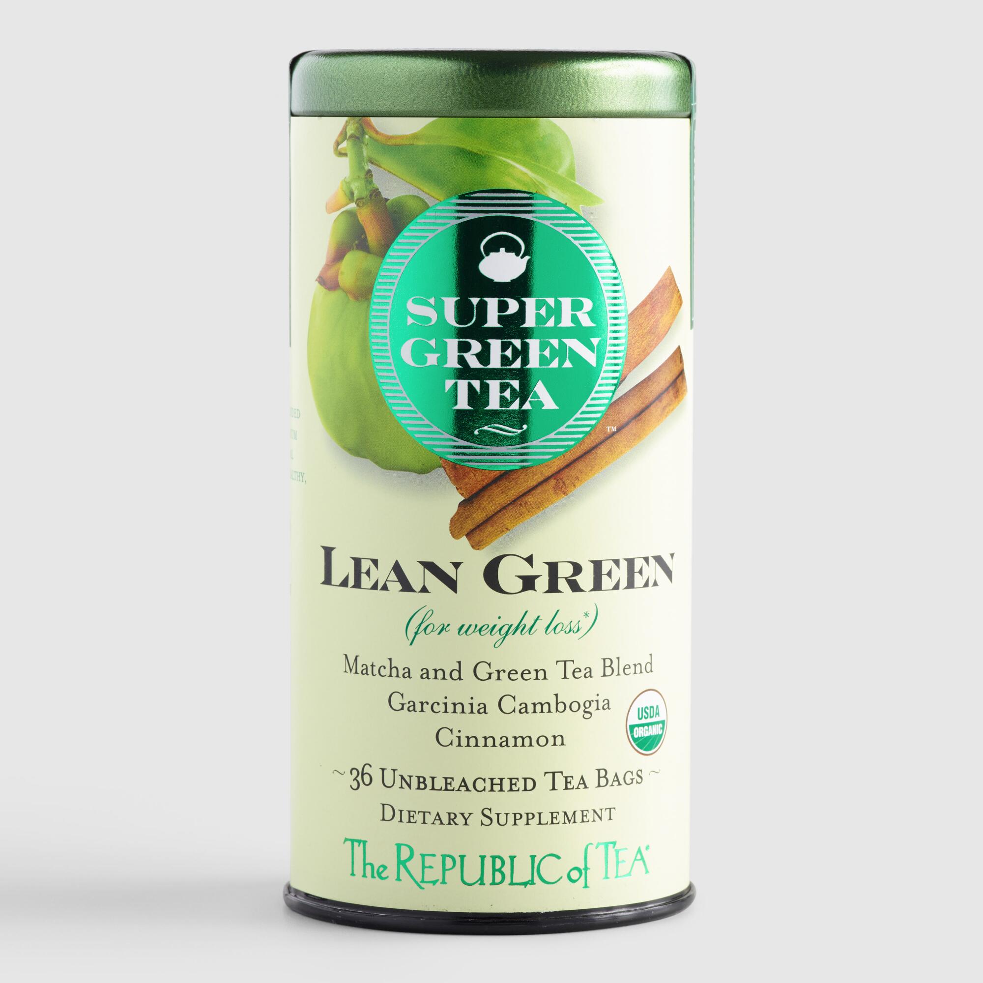 The Republic Of Tea SuperGreen Lean Green Tea 36 Count by World Market