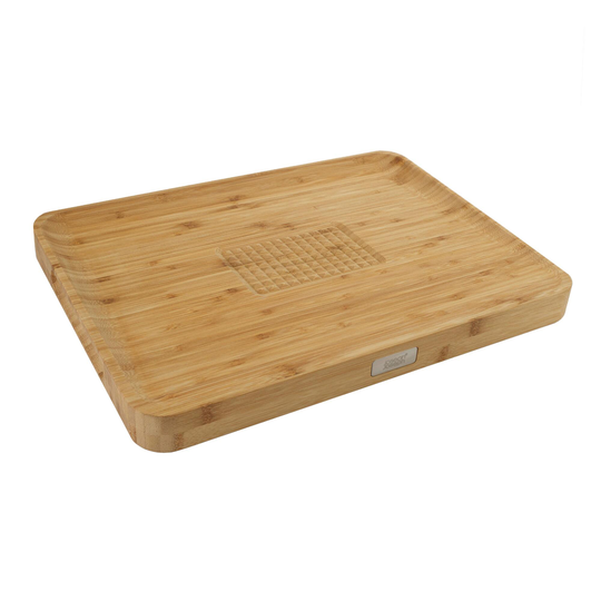 Joseph Joseph Cut&Carve Bamboo Cutting Board: Brown by World Market