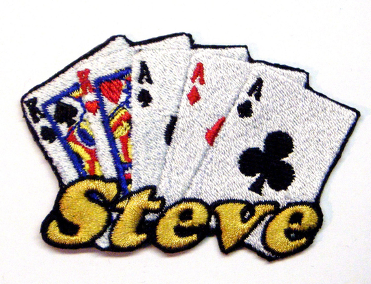 Cards Custom Personalized Iron-On Patch